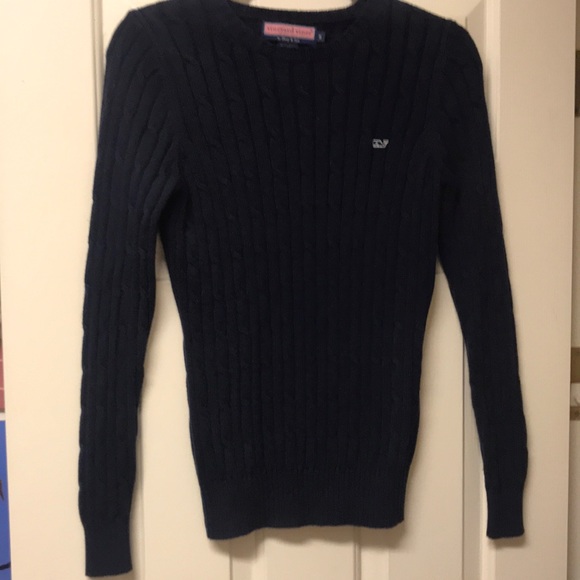 Vineyard Vines Women’s Navy Sweater Size Small - Picture 4 of 5